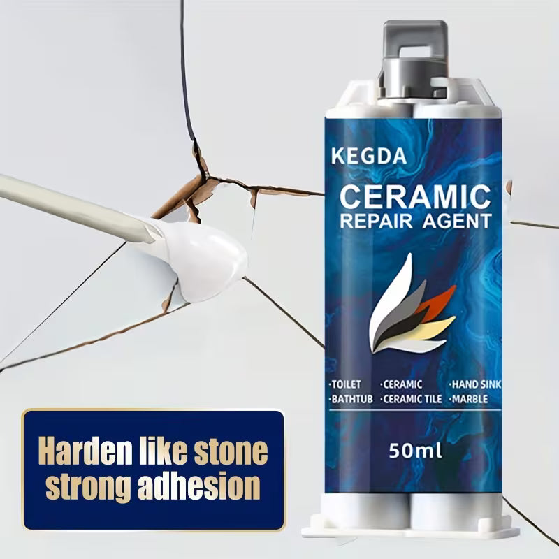 Ceramic Sink Crack Repair | Easy Epoxy Fix for Leaks