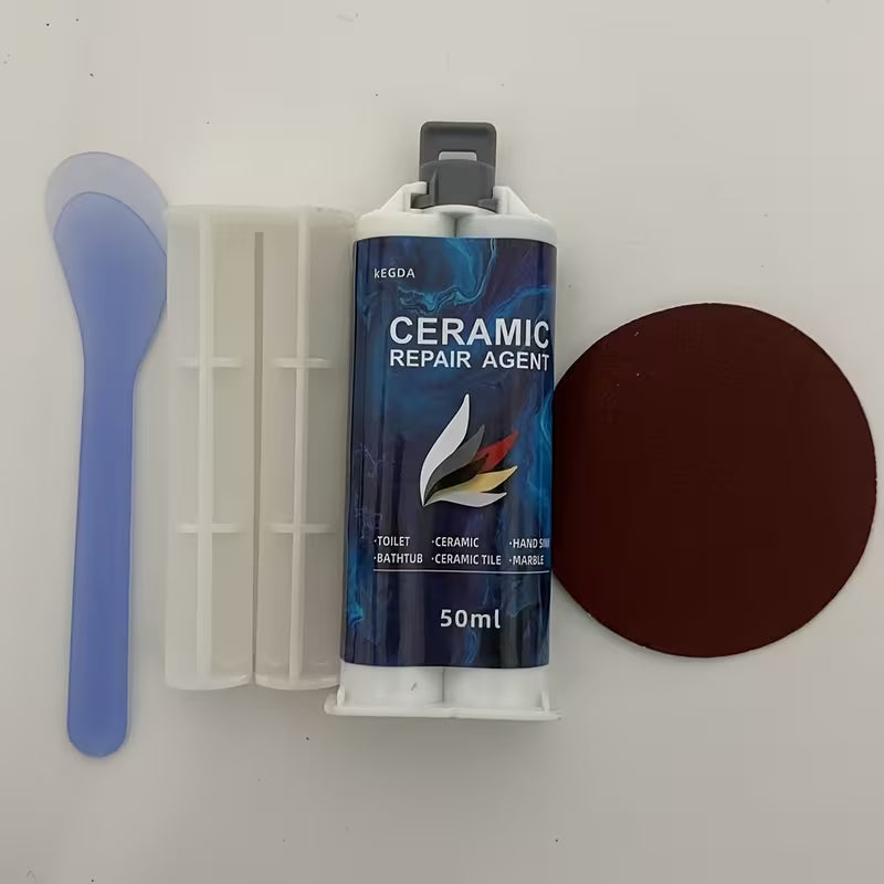 Ceramic Sink Crack Repair | Easy Epoxy Fix for Leaks