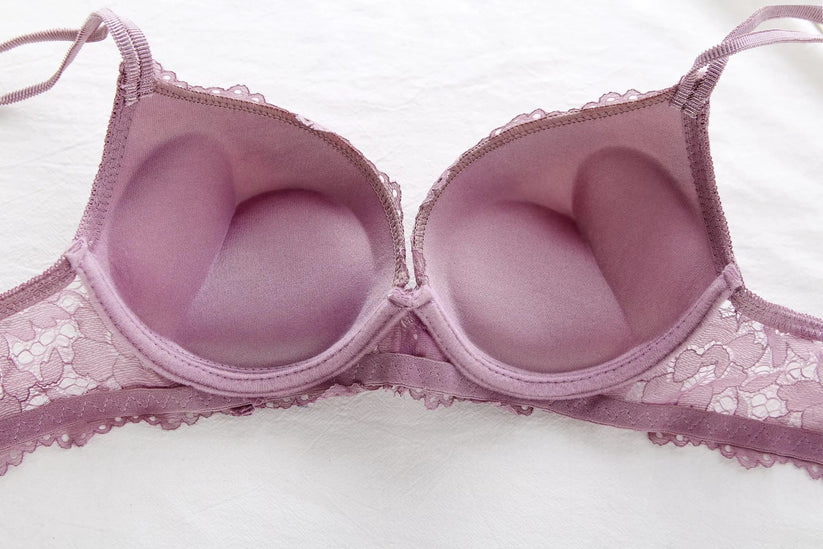 Elegant Lace Bra & Panty Set – Push Up & Double Padded Comfort