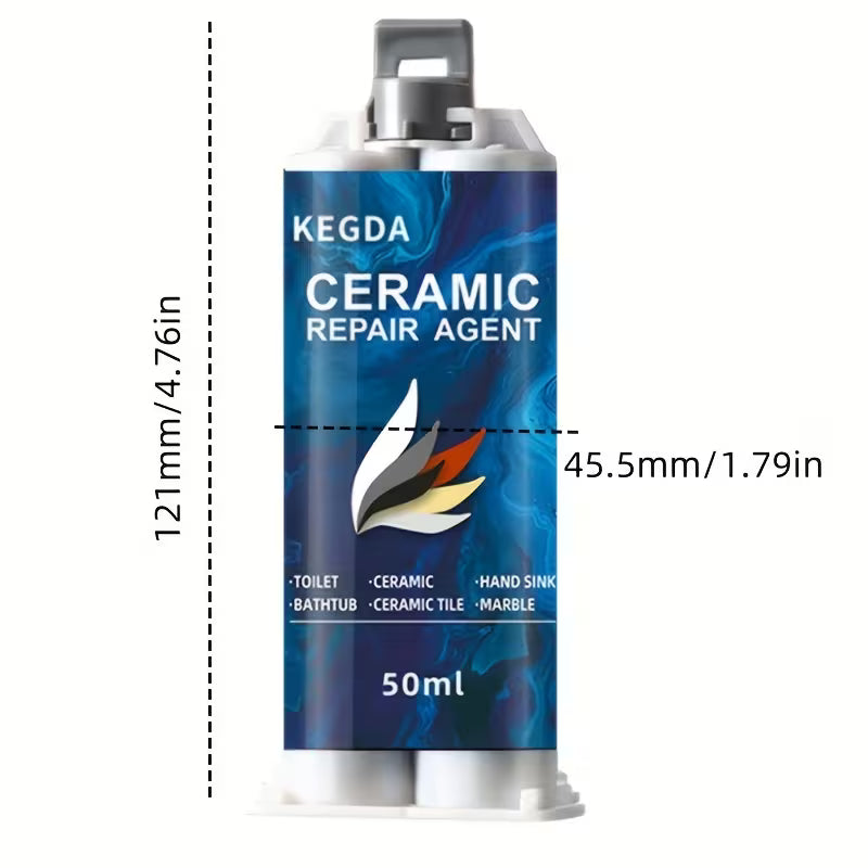 Ceramic Sink Crack Repair | Easy Epoxy Fix for Leaks