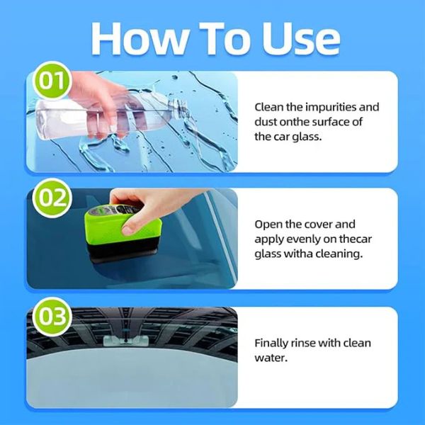 Streak-Free Glass Cleaner – Crystal Clear Polish for Home, Office & Car