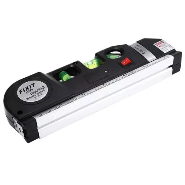 Professional 5-in-1 Laser Level with Measuring Tape, Ruler & Triple Spirit Level – Free Home Delivery