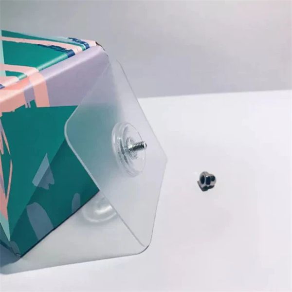 Punch-Free Wall Hooks – Self-Adhesive Screw Stickers for Easy Mounting