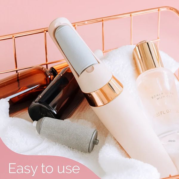 Rechargeable Electric Foot File – Callus Remover & Pedicure Tool for Cracked Heels