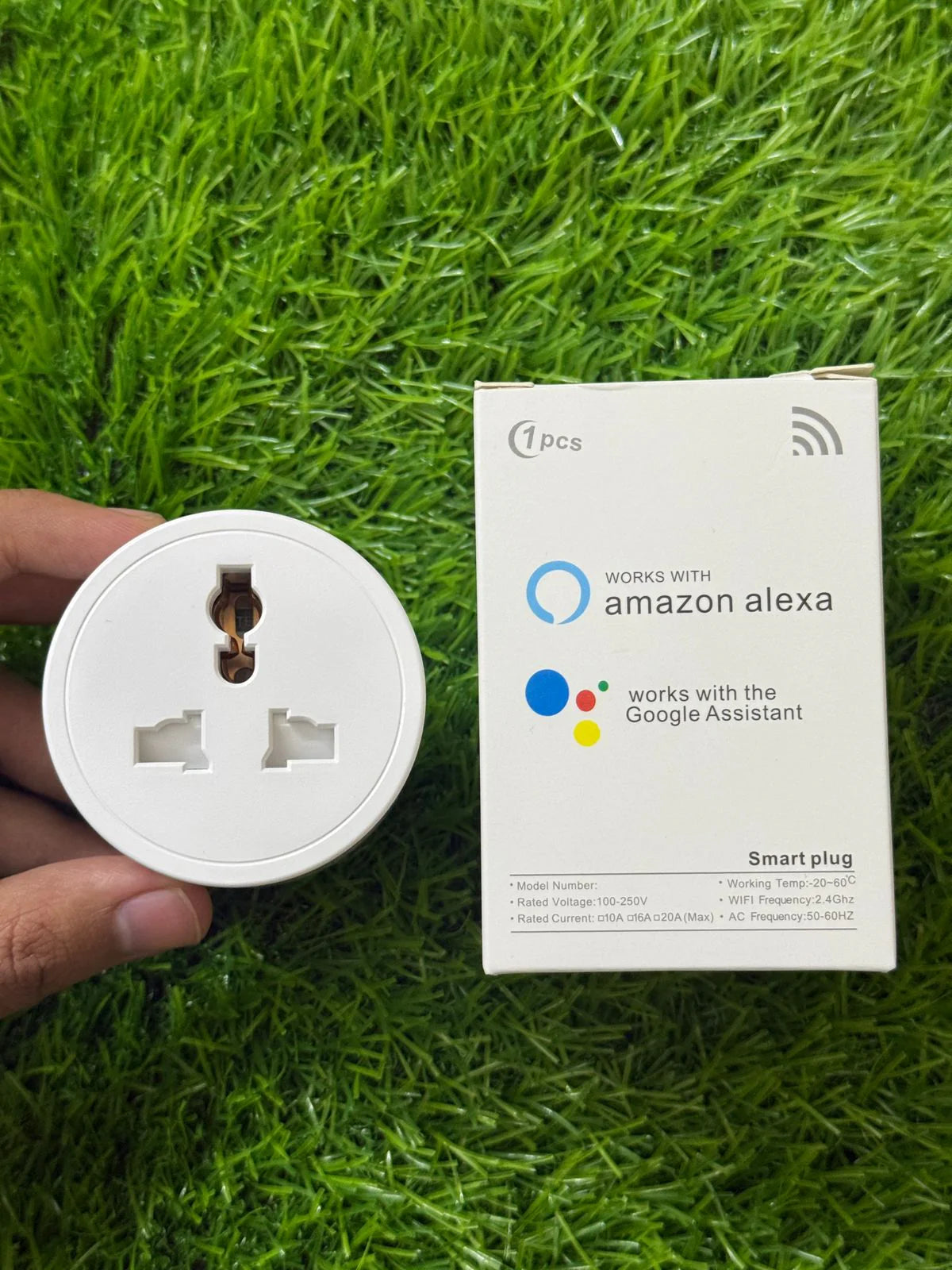 Smart WiFi Power Socket Plug 16A – Remote Control, Energy Monitoring