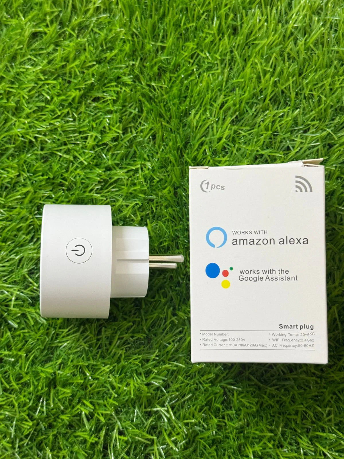 Smart WiFi Power Socket Plug 16A – Remote Control, Energy Monitoring