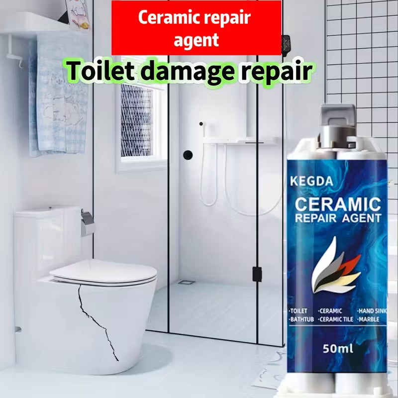 Ceramic Sink Crack Repair | Easy Epoxy Fix for Leaks